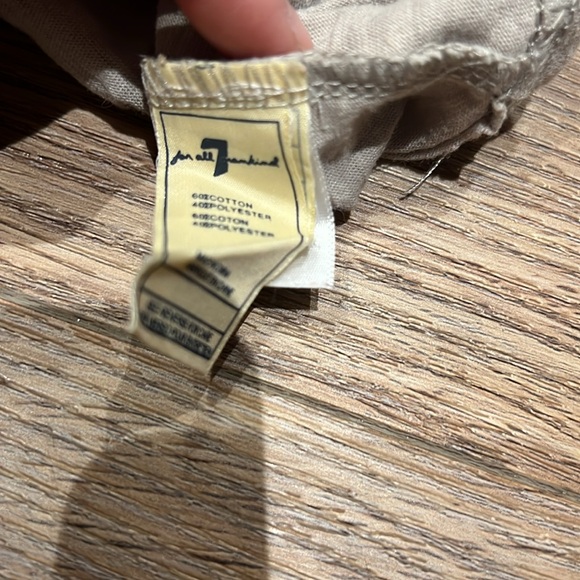 Toddler 7 for all mankind shorts and t-shirt, used excellent condition, 12 mon - Picture 10 of 10